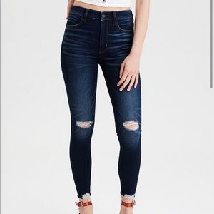 American eagle super high rise jegging
